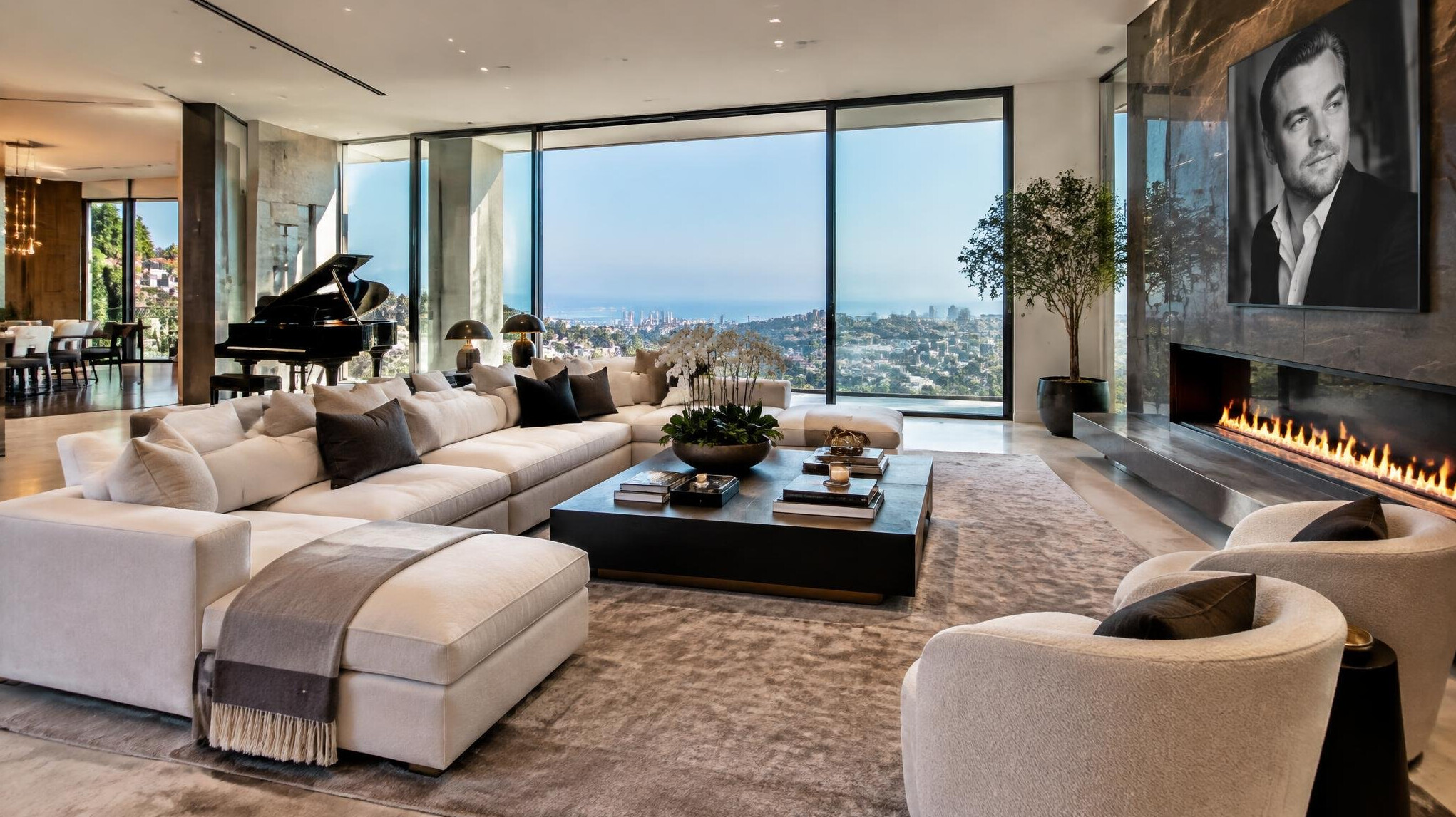 luxury celebrity home interior
