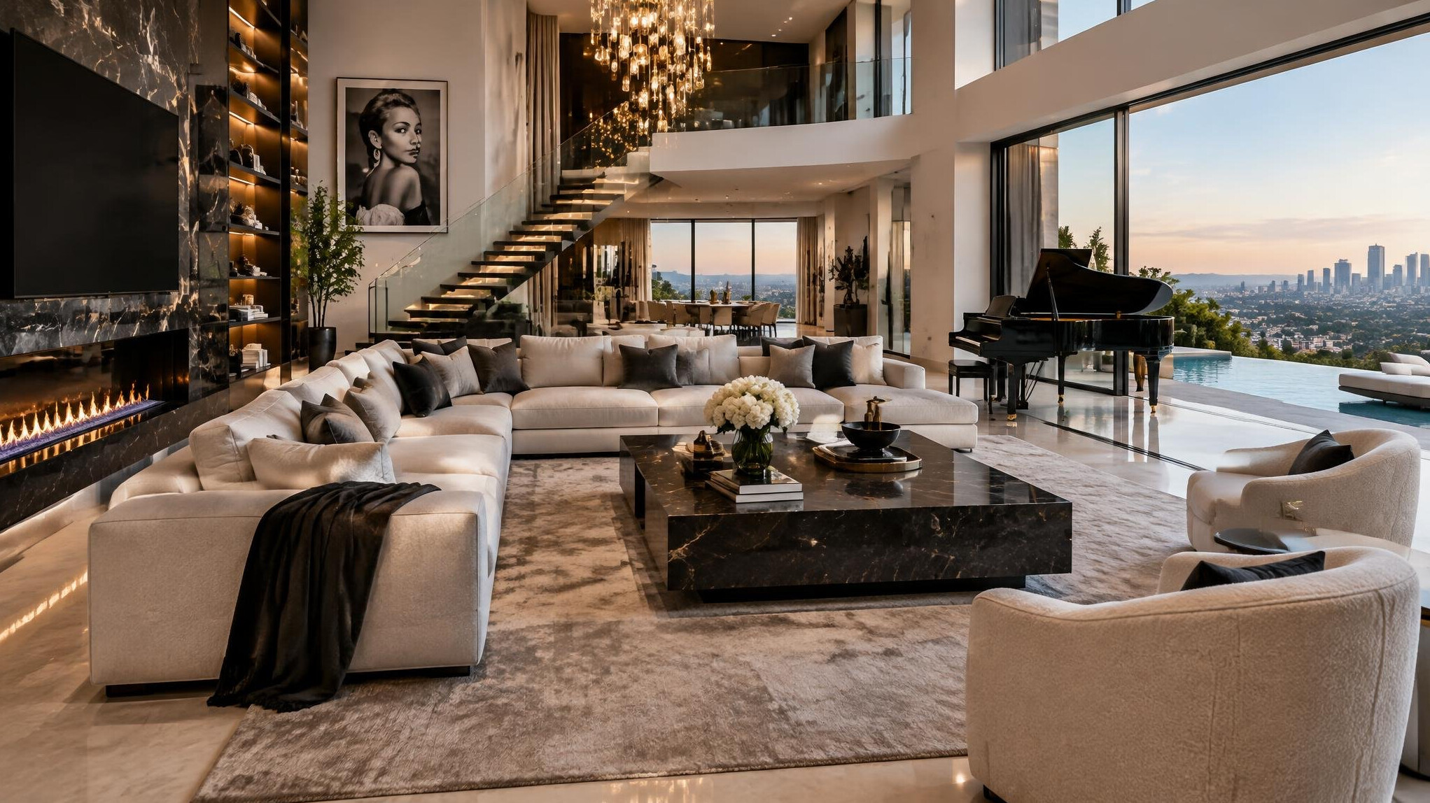 celebrity home interior